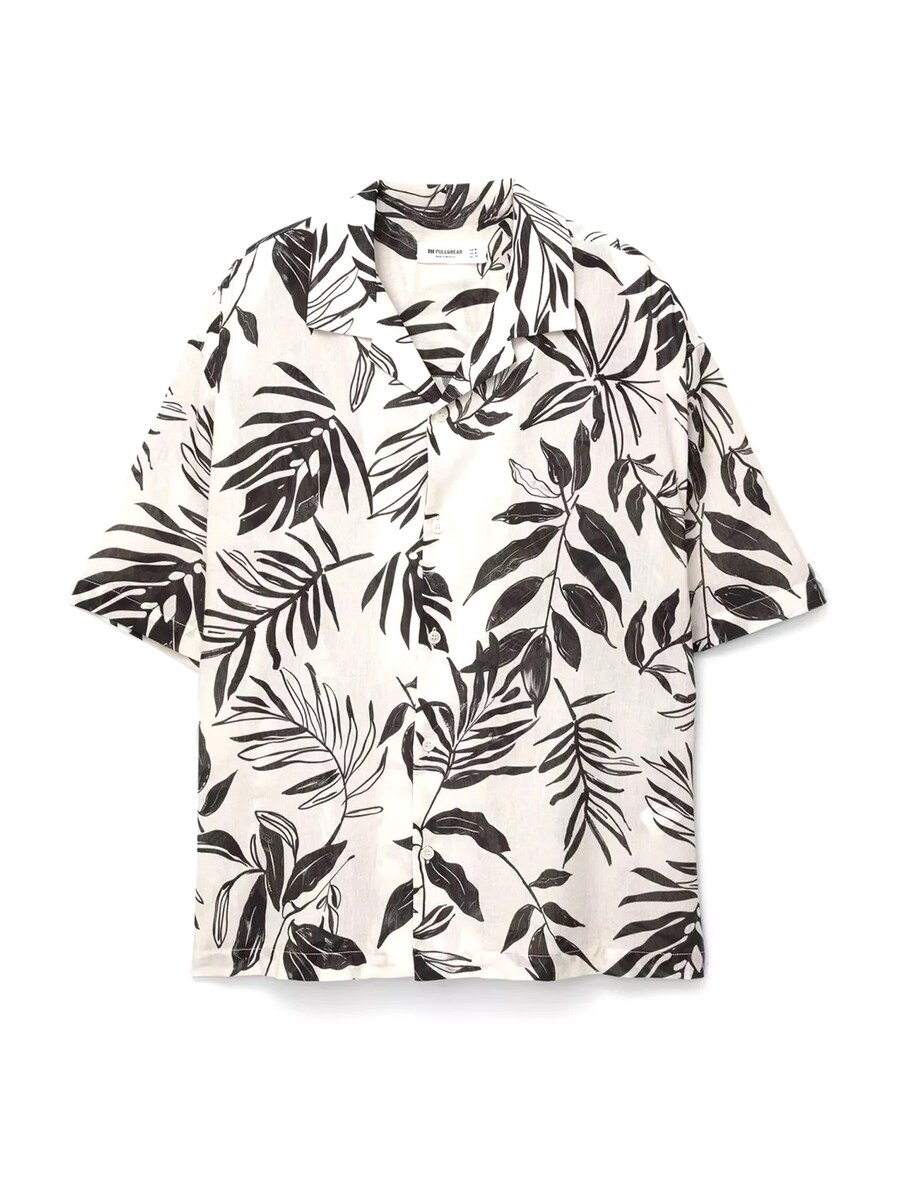 Рубашка на пуговицах Comfort fit Pull&Bear, белый
Рубашка на пуговицах Comfort fit Pull&Bear, белый