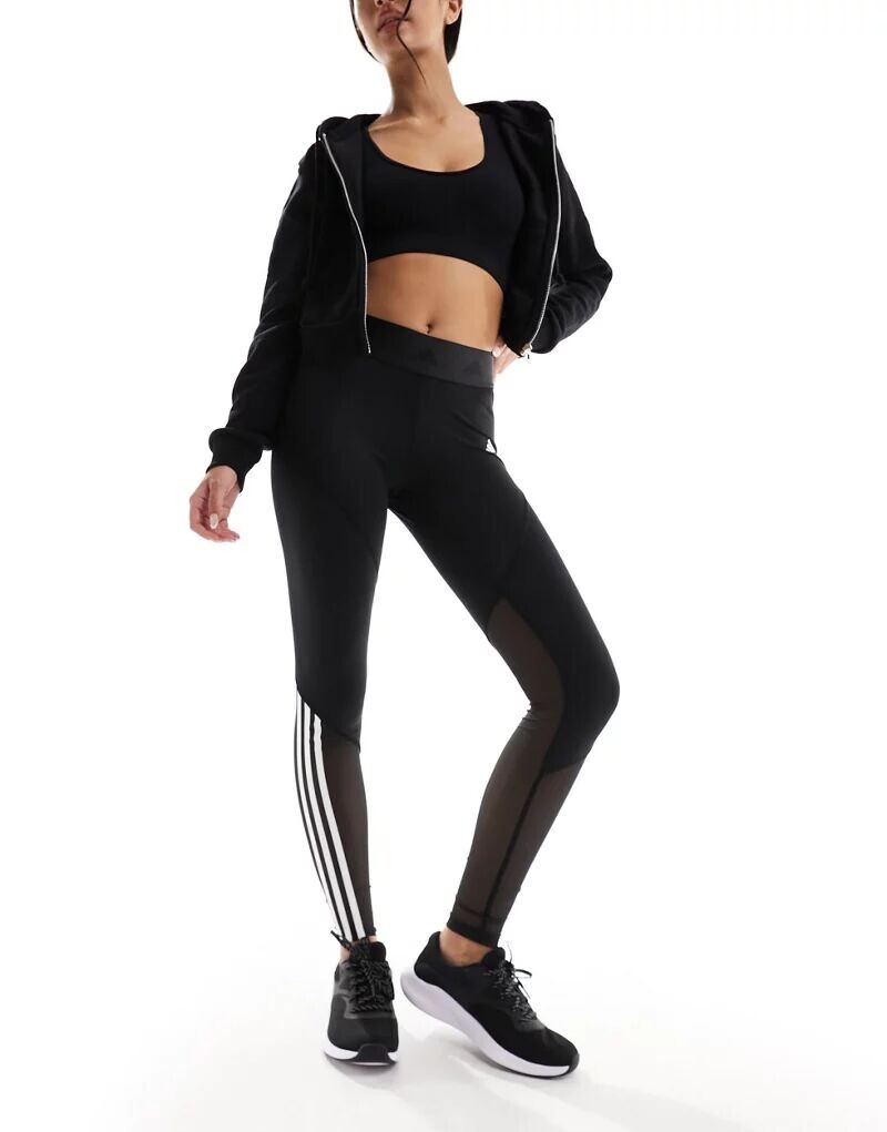 Черные леггинсы adidas Training Hyperglam adidas performance 
Черные леггинсы adidas Training Hyperglam adidas performance
