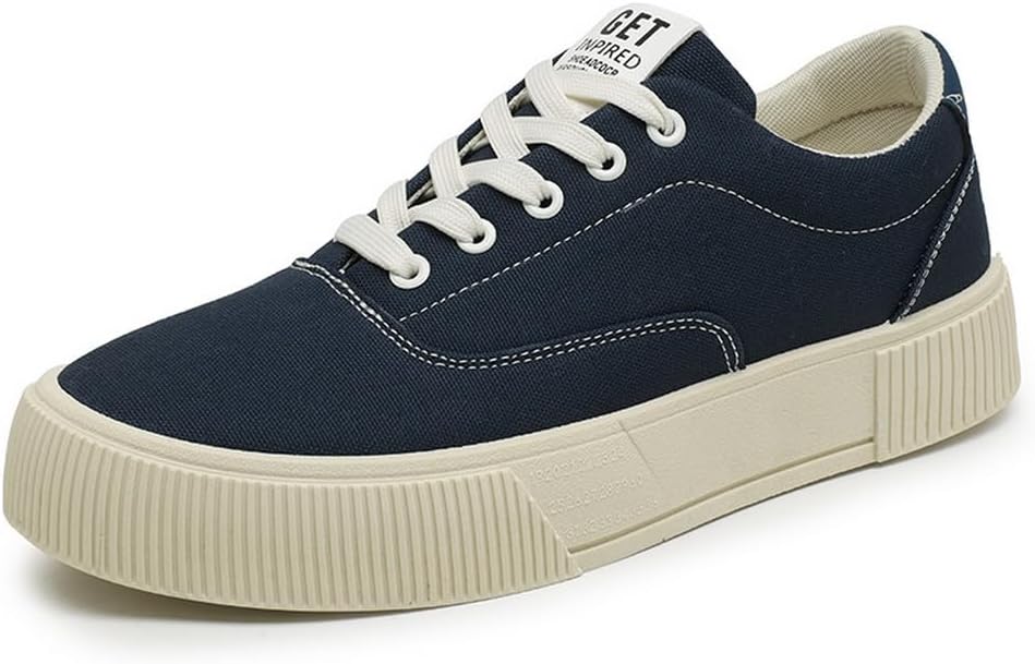 Мужские кеды на платформе из канвы, повседневные низкие шнурованные удобные обувь Tazimall, синий
Мужские кеды на платформе из канвы, повседневные низкие шнурованные удобные обувь Tazimall, синий