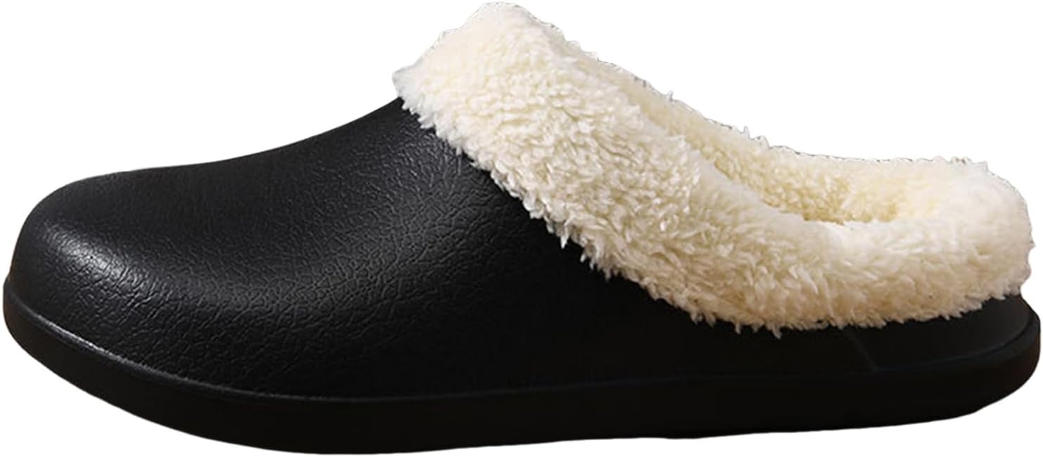 Женские и мужские тапочки водонепроницаемые с пушистой подкладкой для дома, удобные для спальни, внутри и снаружи, ретро, с уютной шерстяной подкладкой и поддержкой свода стопы Generic, черный
Женские и мужские тапочки водонепроницаемые с пушистой подкладкой для дома, удобные для спальни, внутри и снаружи, ретро, с уютной шерстяной подкладкой и поддержкой свода стопы Generic, черный