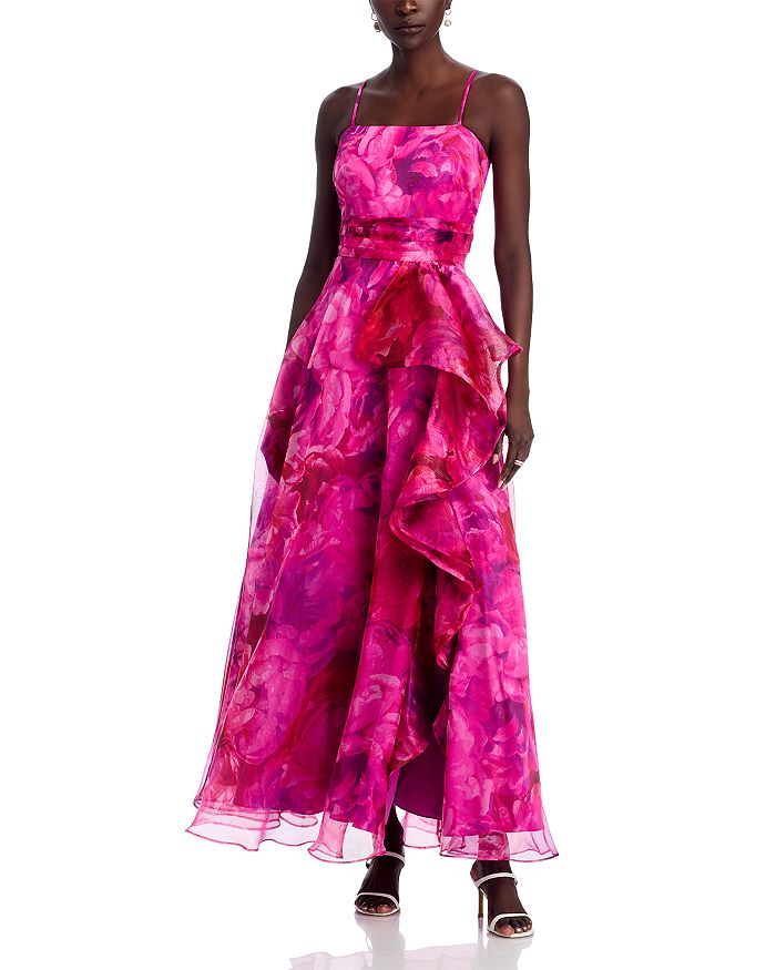 Платье с рюшами и разрезом сбоку Eliza J, розовый
Платье с рюшами и разрезом сбоку Eliza J, розовый