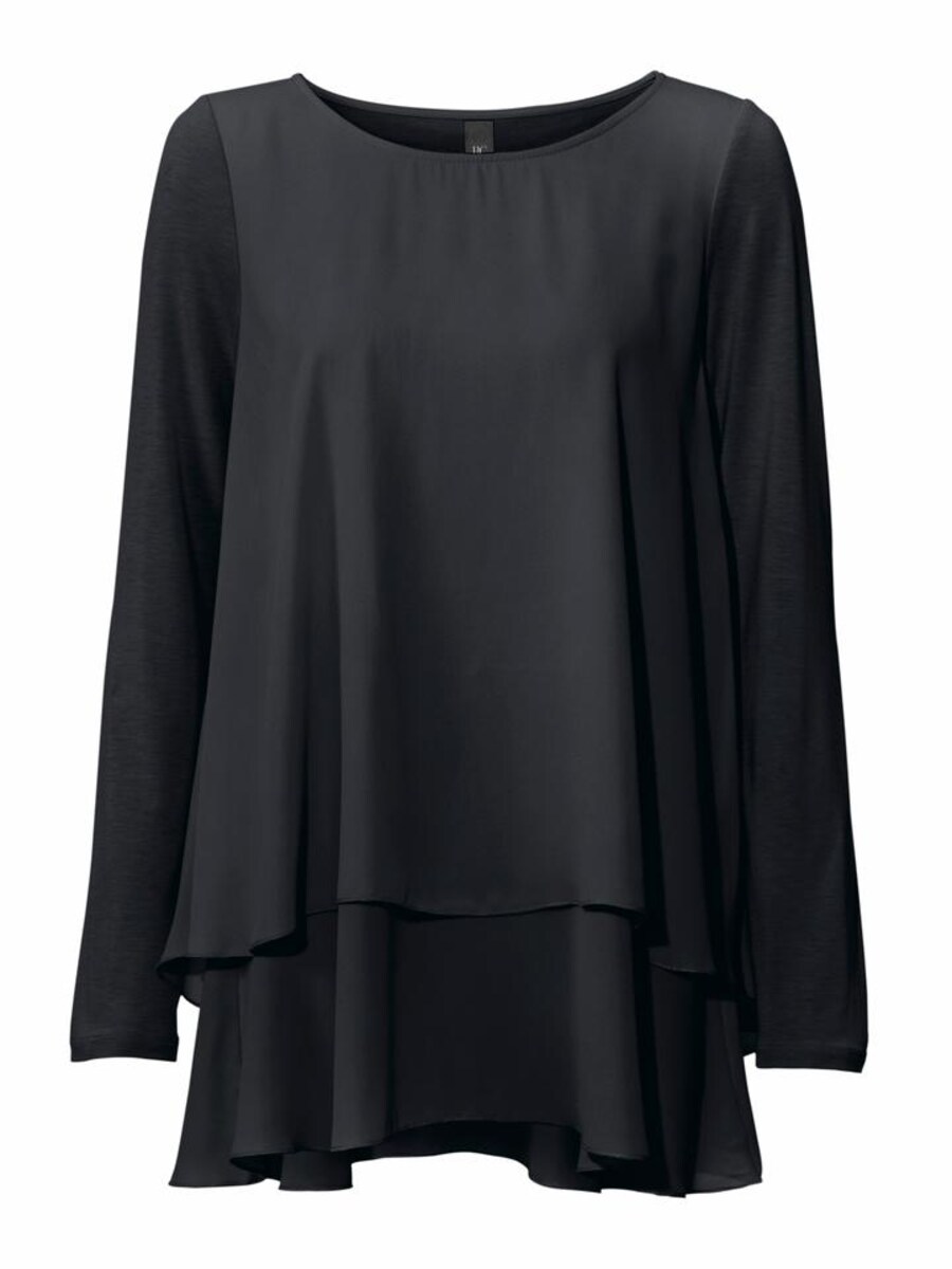 Блузка heine, черный 
Блузка heine, черный