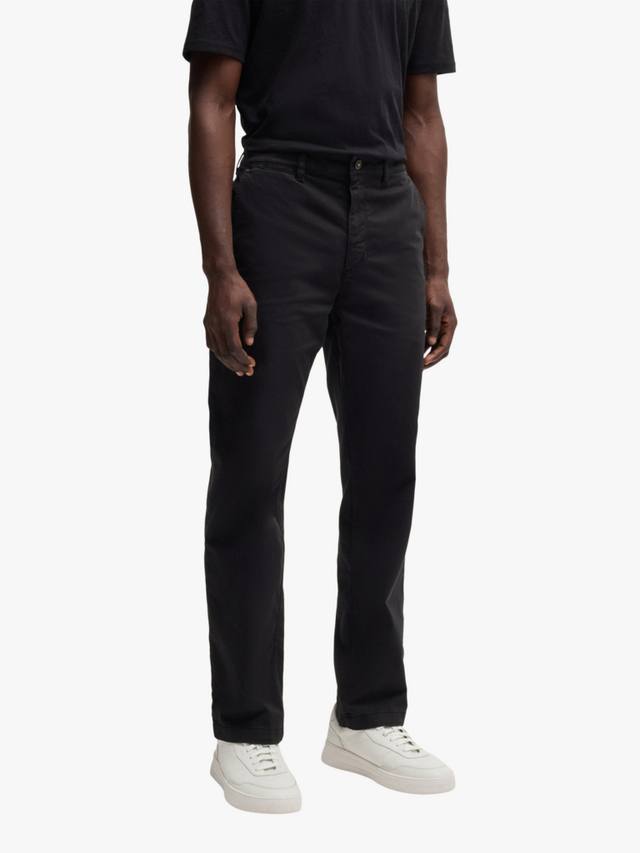 Покрой хлопок брюки HUGO BOSS, черный
Покрой хлопок брюки HUGO BOSS, черный