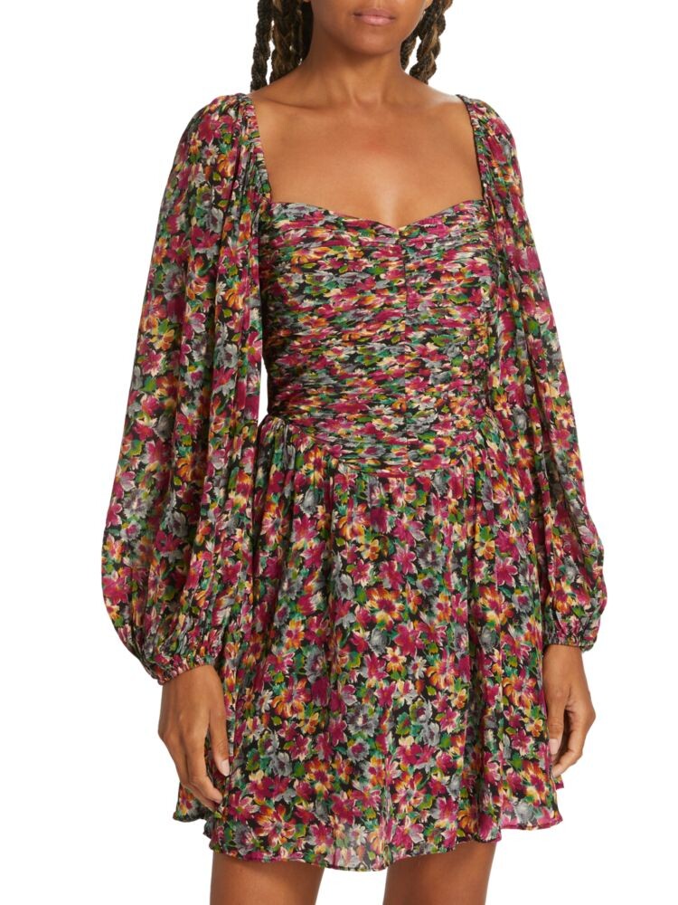 Мини-платье Vivan с пышными рукавами The Westside, цвет Green Multi
Мини-платье Vivan с пышными рукавами The Westside, цвет Green Multi