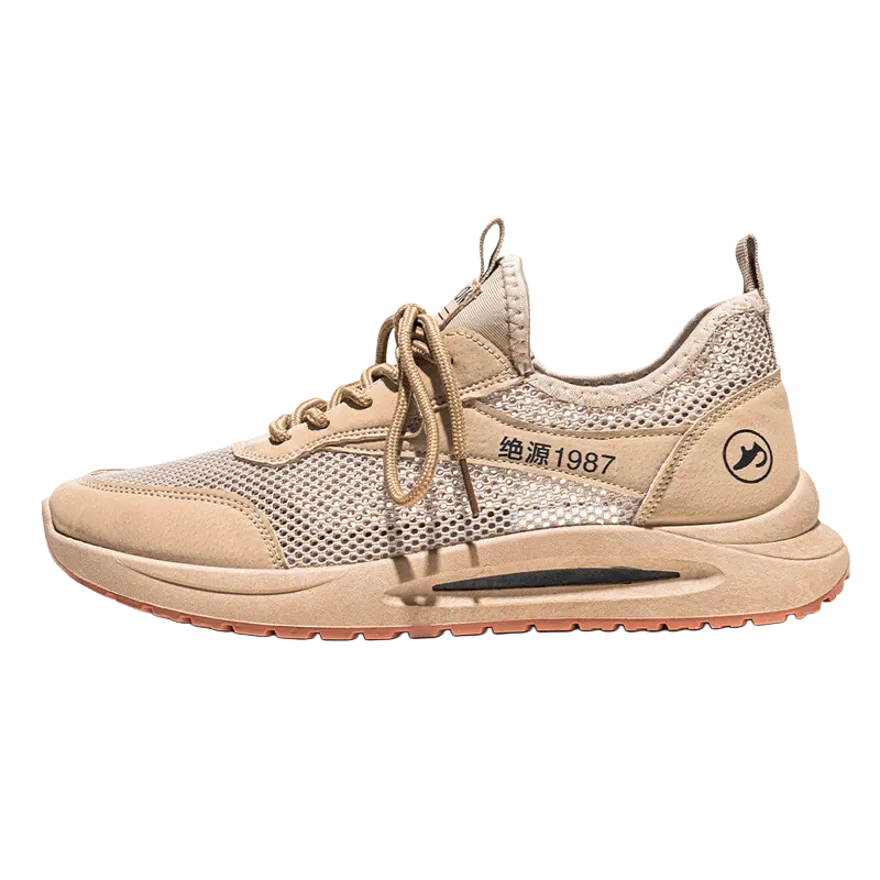 TAFN Износостойкие дышащие низкие повседневные туфли цвета хаки для мужчин 
TAFN Износостойкие дышащие низкие повседневные туфли цвета хаки для мужчин