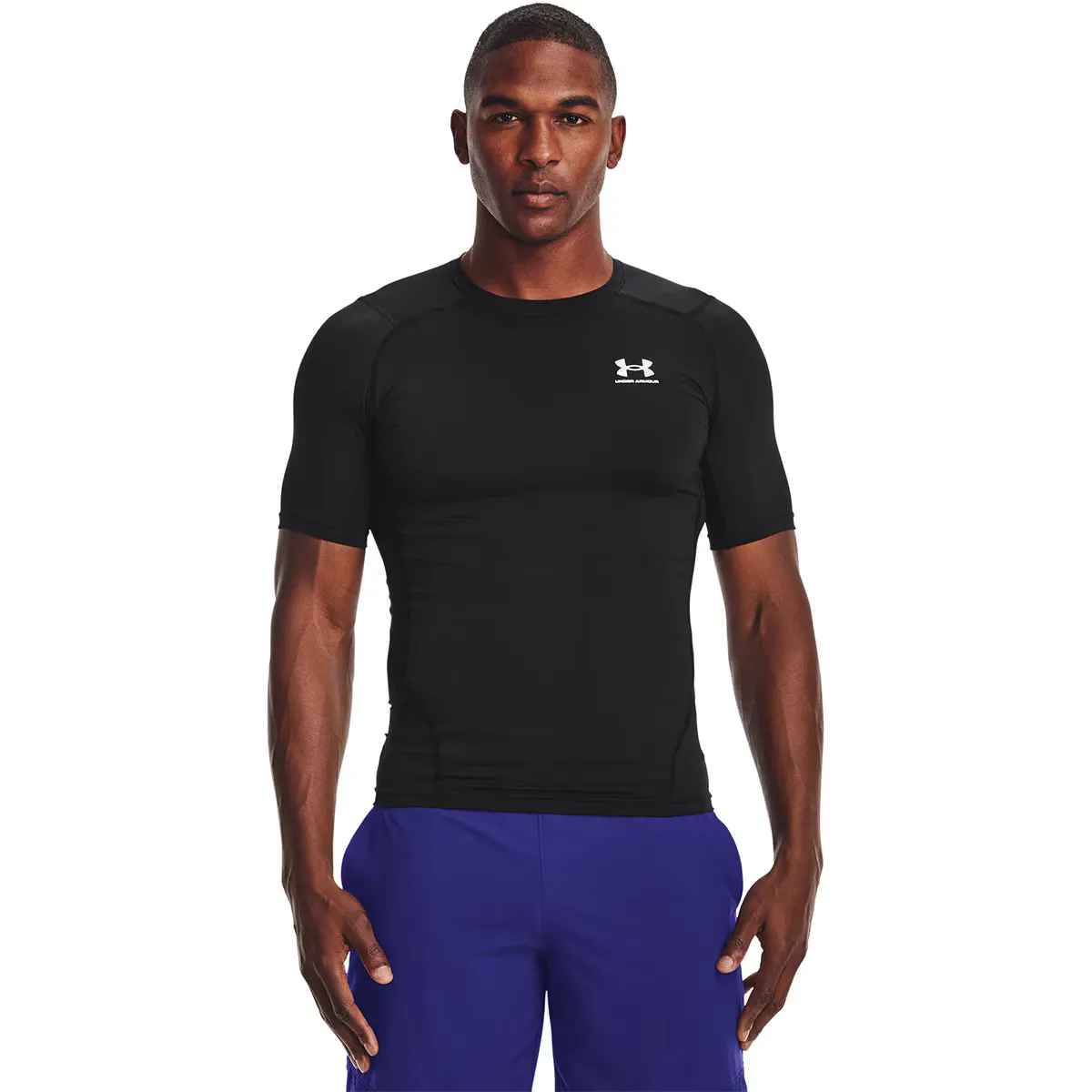HeatGearUnder Armour Мужская футболка, черный/белый 
HeatGearUnder Armour Мужская футболка, черный/белый