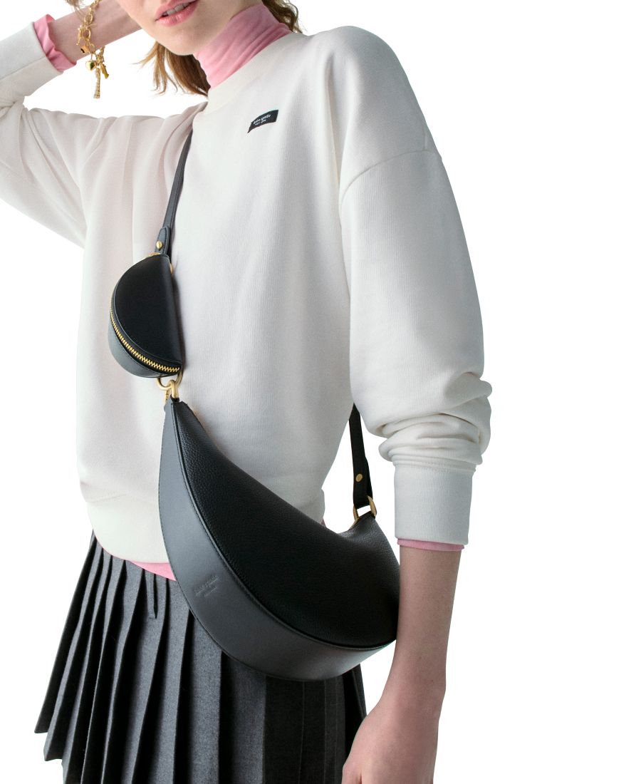 Сумка через плечо Duo Medium из зернистой кожи kate spade new york, Black
Сумка через плечо Duo Medium из зернистой кожи kate spade new york, Black