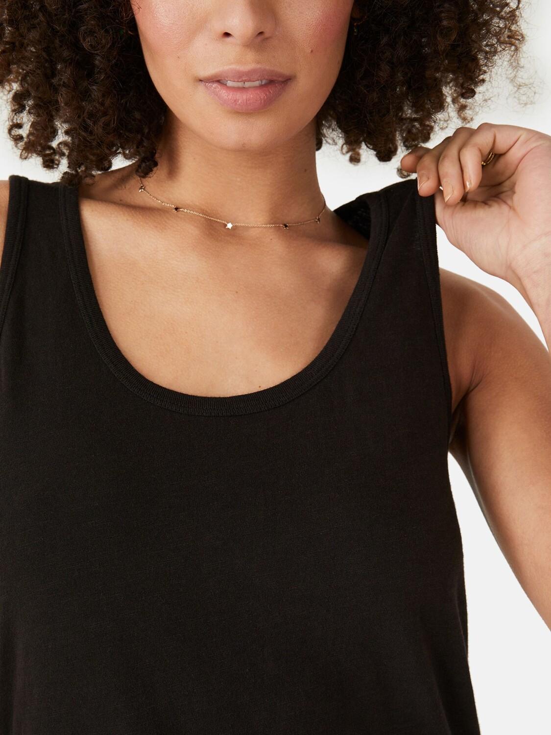 Топ без рукавов hush из органического хлопка, черный
Топ без рукавов hush из органического хлопка, черный