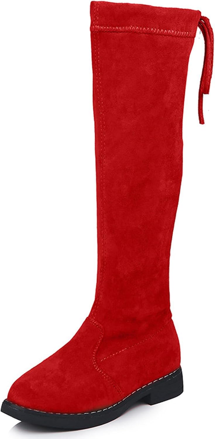 WUIWUIYU ботинки до колена с завязками, молнией и шнурками, замшевые, выше колена, с круглым носком, милые принцесские туфли, Red
WUIWUIYU ботинки до колена с завязками, молнией и шнурками, замшевые, выше колена, с круглым носком, милые принцесские туфли, Red