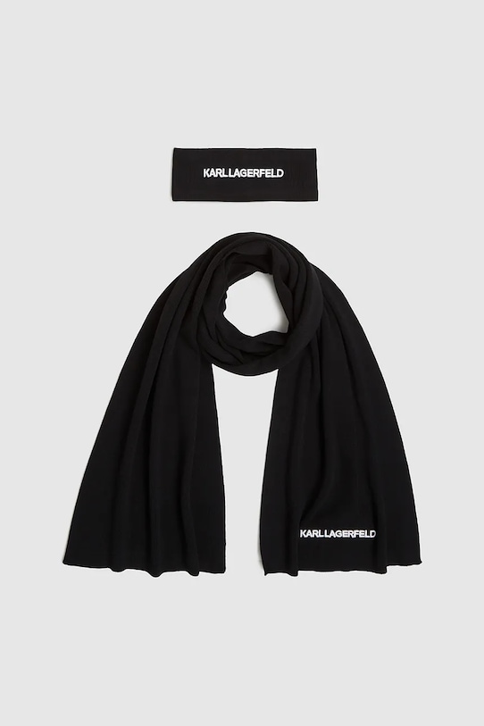 Шарф K/ESSENTIAL Karl Lagerfeld, черный
Шарф K/ESSENTIAL Karl Lagerfeld, черный