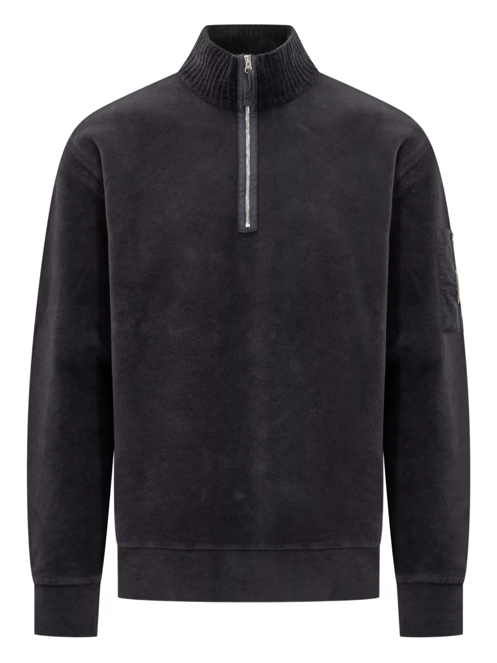 Свитшот с половинной молнией и фирменной линзой C.P. Company, черный
Свитшот с половинной молнией и фирменной линзой C.P. Company, черный