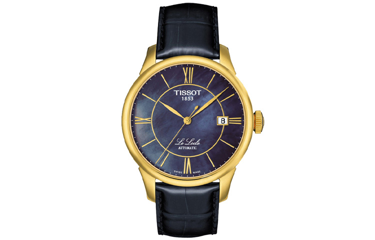 Коллекция Le Locle Автоматический механический мужской часы 39,3 мм синий циферблат кожаный ремешок TISSOT
Коллекция Le Locle Автоматический механический мужской часы 39,3 мм синий циферблат кожаный ремешок TISSOT