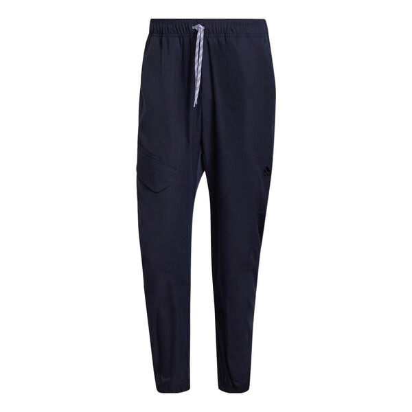Спортивные штаны Men's adidas O-shape Cargo Solid Color Lacing Casual Sports Pants/Trousers/Joggers Legendary Ink Blue, мультиколор 
Спортивные штаны Men's adidas O-shape Cargo Solid Color Lacing Casual Sports Pants/Trousers/Joggers Legendary Ink Blue, мультиколор