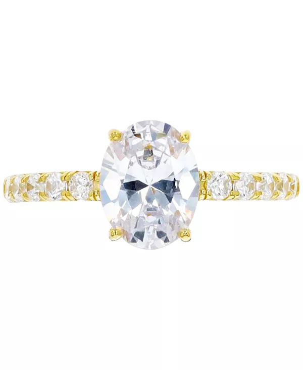 Кольцо овальной формы с кубическим цирконием из стерлингового серебра с позолотой 14 карат Macy'S, gold
Кольцо овальной формы с кубическим цирконием из стерлингового серебра с позолотой 14 карат Macy'S, gold