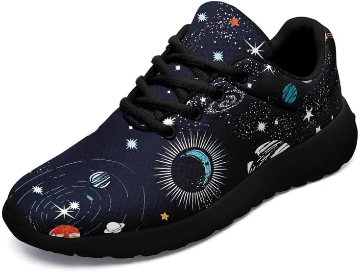 Мужские кроссовки Sky Moon, модные женские кроссовки Sun для бега, тенниса и ходьбы, уличная обувь Sky, дышащая, легкая, унисекс, с узором Star AWSOLE, черный
Мужские кроссовки Sky Moon, модные женские кроссовки Sun для бега, тенниса и ходьбы, уличная обувь Sky, дышащая, легкая, унисекс, с узором Star AWSOLE, черный