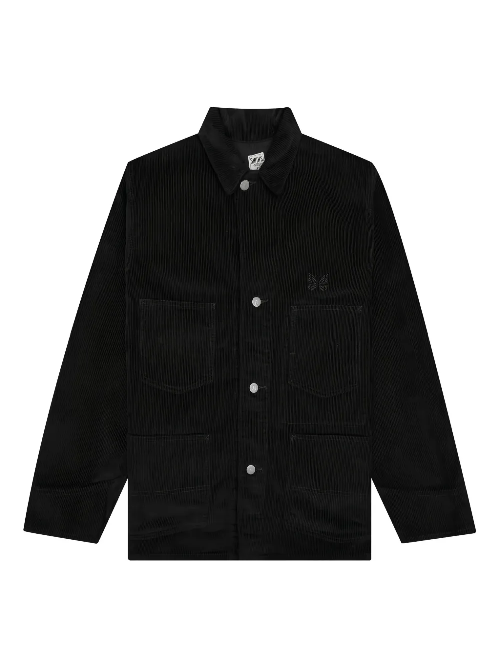 Куртка X SMITH'S с вышитыми бабочками Needles, черный 
Куртка X SMITH'S с вышитыми бабочками Needles, черный