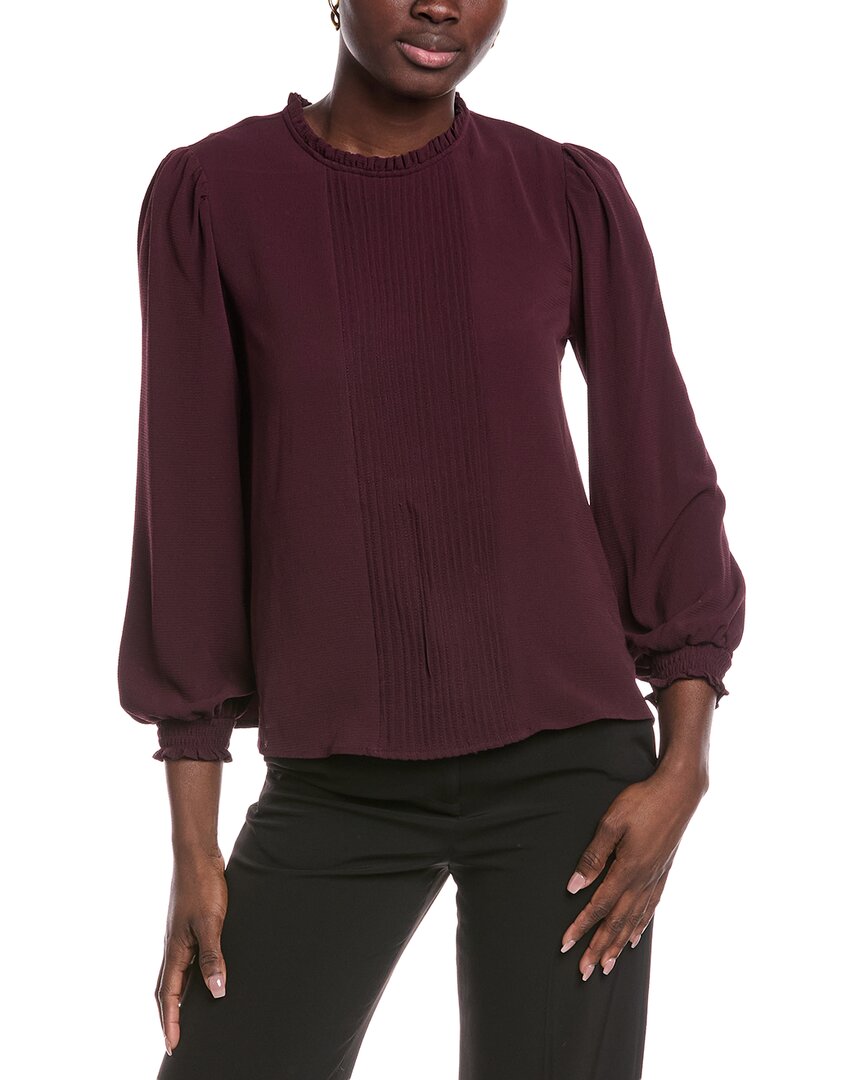 Блузка с защипами CeCe, красный
Блузка с защипами CeCe, красный