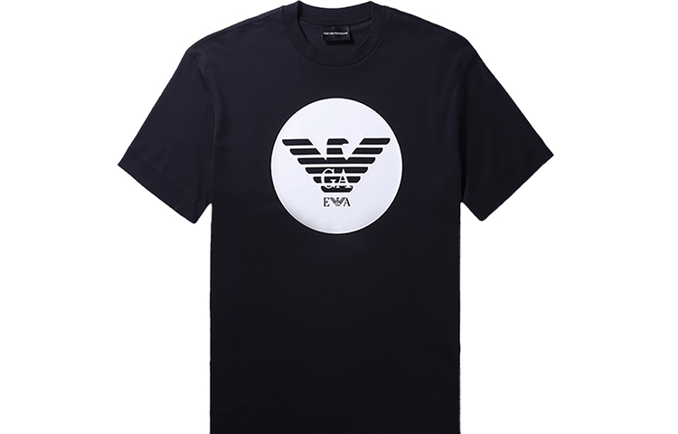 Футболка мужская темно-синяя EMPORIO ARMANI 
Футболка мужская темно-синяя EMPORIO ARMANI