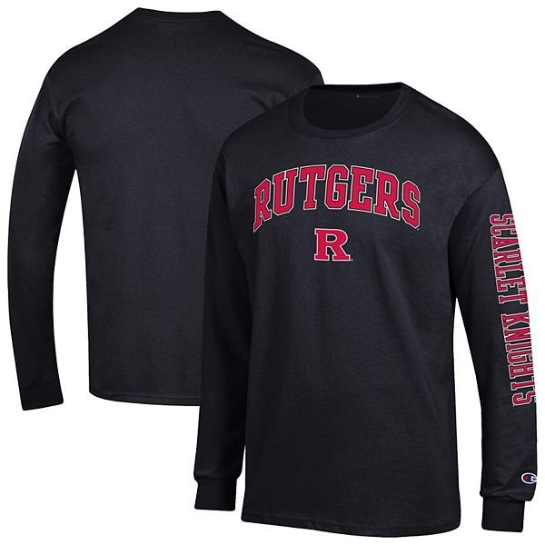Мужская черная футболка с длинным рукавом Rutgers Scarlet Knights Arch Over Logo 2-Hit Champion
Мужская черная футболка с длинным рукавом Rutgers Scarlet Knights Arch Over Logo 2-Hit Champion