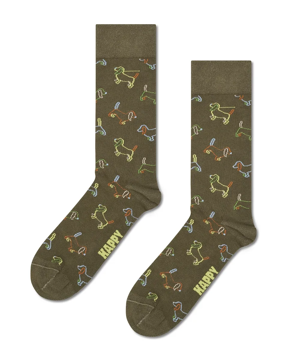 Органические носки с щенками Happy Socks, зеленый
Органические носки с щенками Happy Socks, зеленый