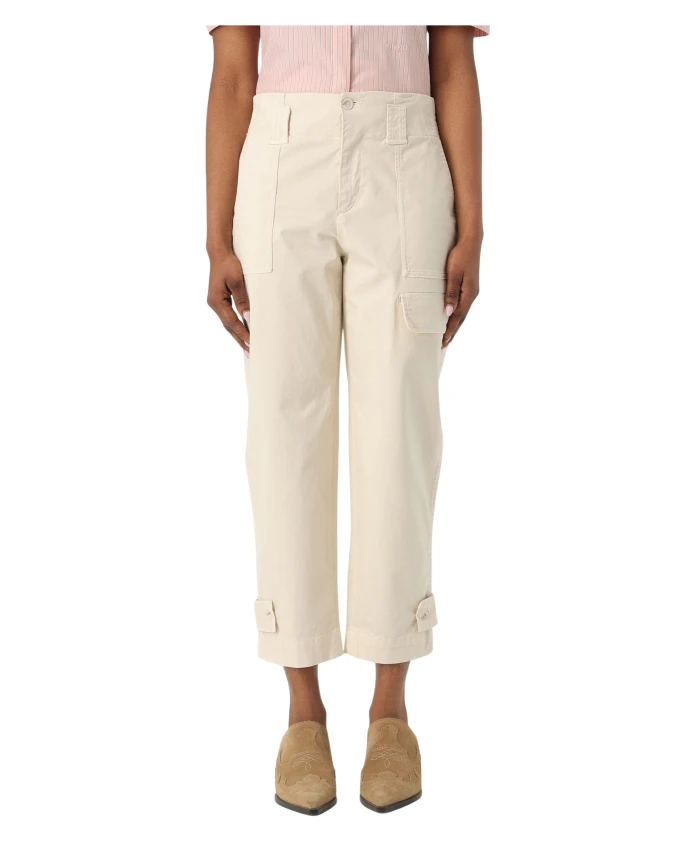 Укороченные брюки Pinko, бежевый
Укороченные брюки Pinko, бежевый