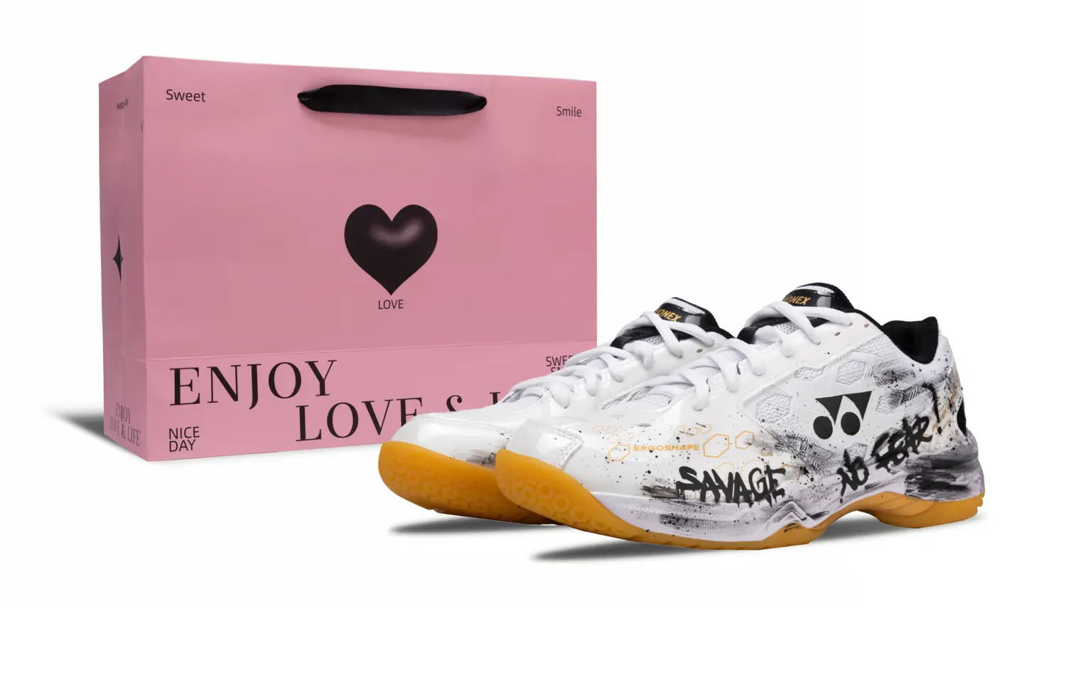 Кроссовки для бадминтона low top unisex с технологией power cushion, устойчивые к истиранию и амортизирующие YONEX, белый
Кроссовки для бадминтона low top unisex с технологией power cushion, устойчивые к истиранию и амортизирующие YONEX, белый