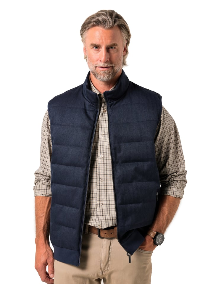 Boston Park Стеганый жилет темно-синего цвета
Boston Park Стеганый жилет темно-синего цвета