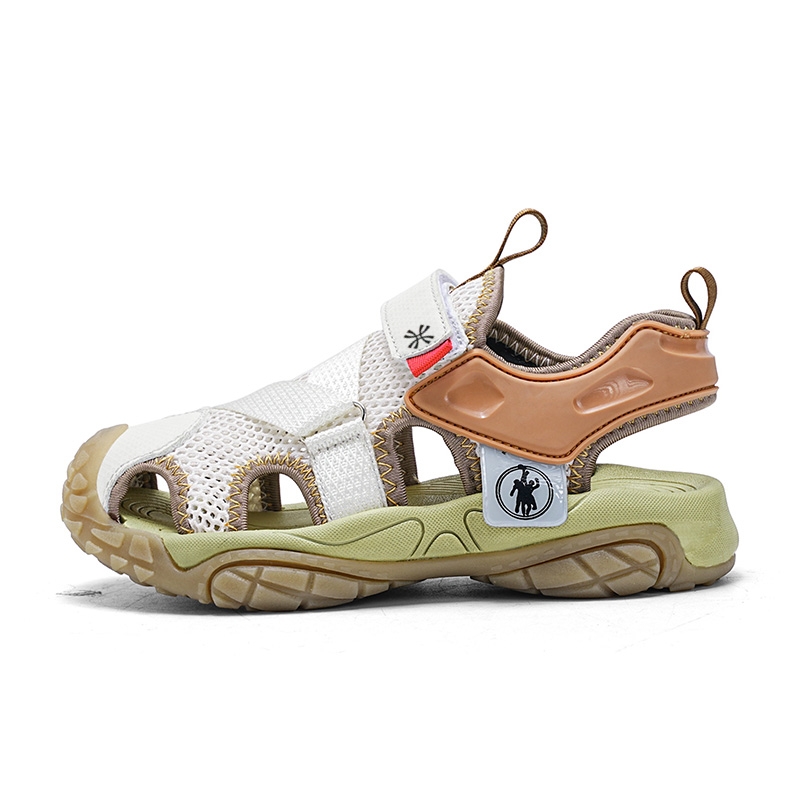 Сандалии детские с противоскользящим покрытием YUZHAOLIN, бежевый/коричневый
Сандалии детские с противоскользящим покрытием YUZHAOLIN, бежевый/коричневый