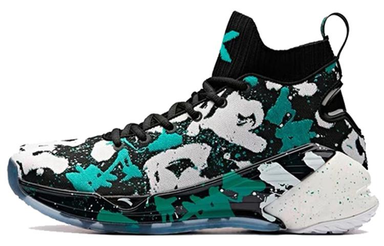 ANTA KT4 Still Water Mismatched Амортизирующие нескользящие баскетбольные кроссовки мужские черно-бело-зеленые
ANTA KT4 Still Water Mismatched Амортизирующие нескользящие баскетбольные кроссовки мужские черно-бело-зеленые