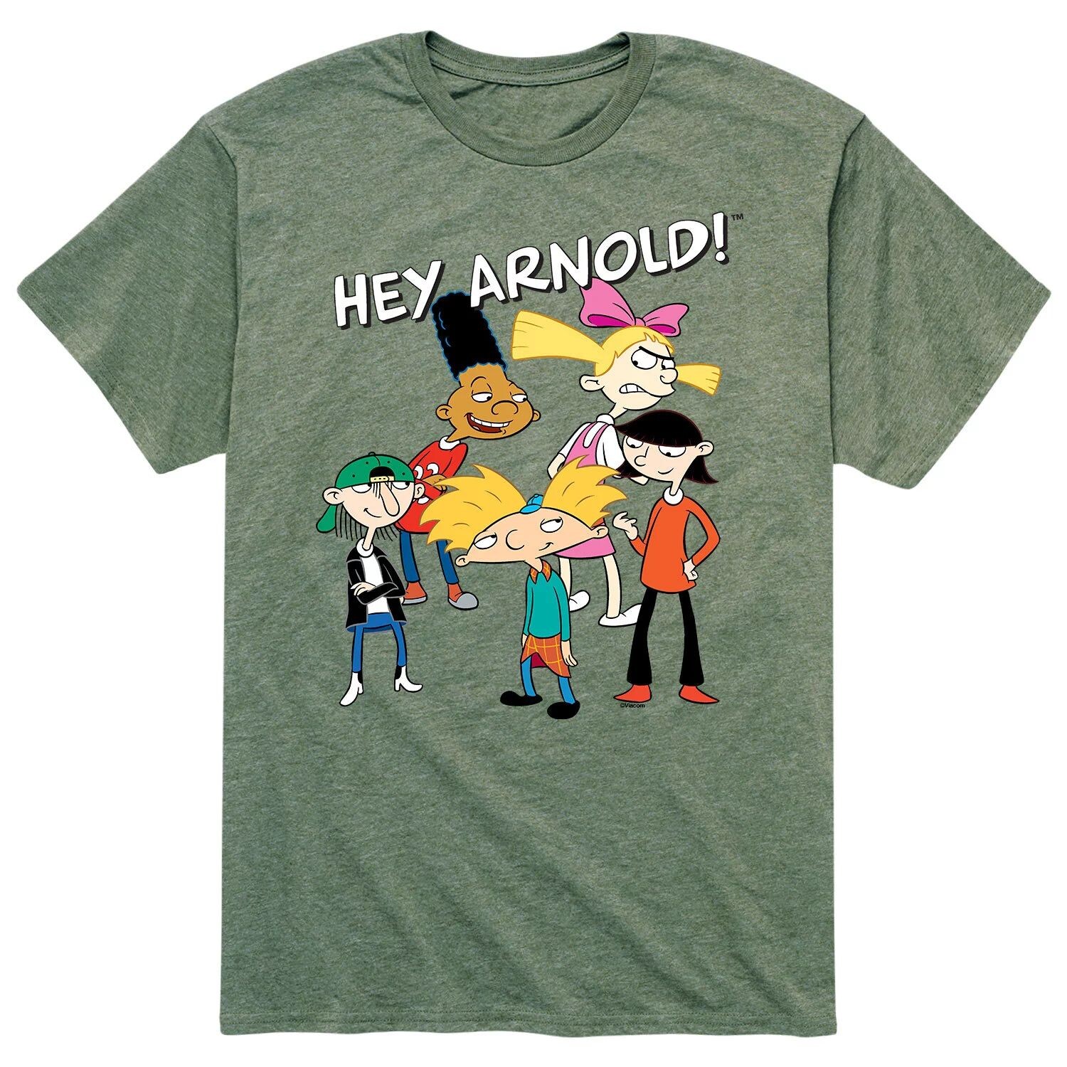 Мужской «Эй, Арнольд!» Футболка для группового снимка Licensed Character
Мужской «Эй, Арнольд!» Футболка для группового снимка Licensed Character