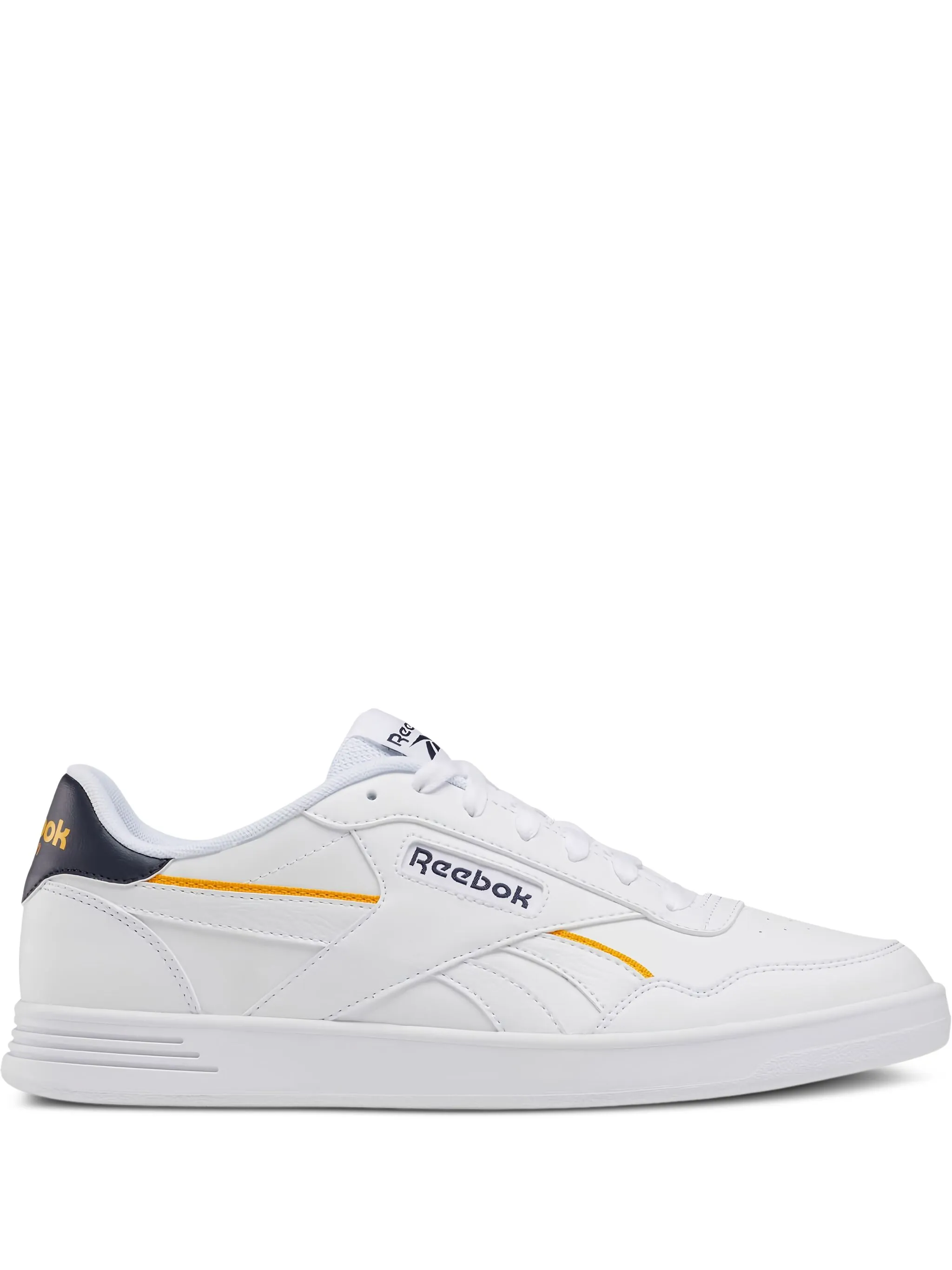 Кроссовки Court Advance Vegan White/Vector Navy/Gold Reebok, белый
Кроссовки Court Advance Vegan White/Vector Navy/Gold Reebok, белый