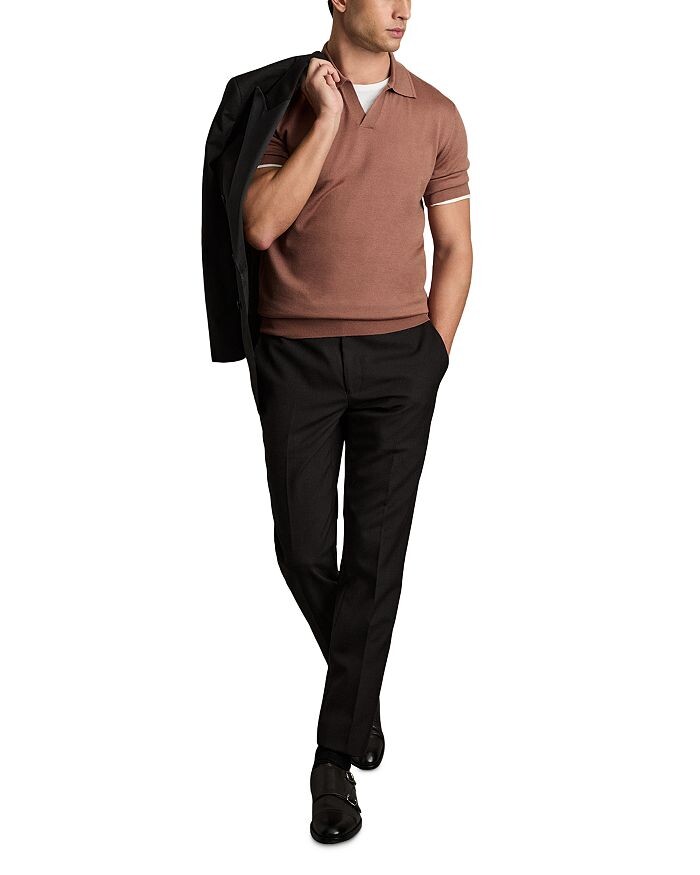 Поло Duchie с коротким рукавом и открытым воротником из мериносовой шерсти REISS, розовый
Поло Duchie с коротким рукавом и открытым воротником из мериносовой шерсти REISS, розовый