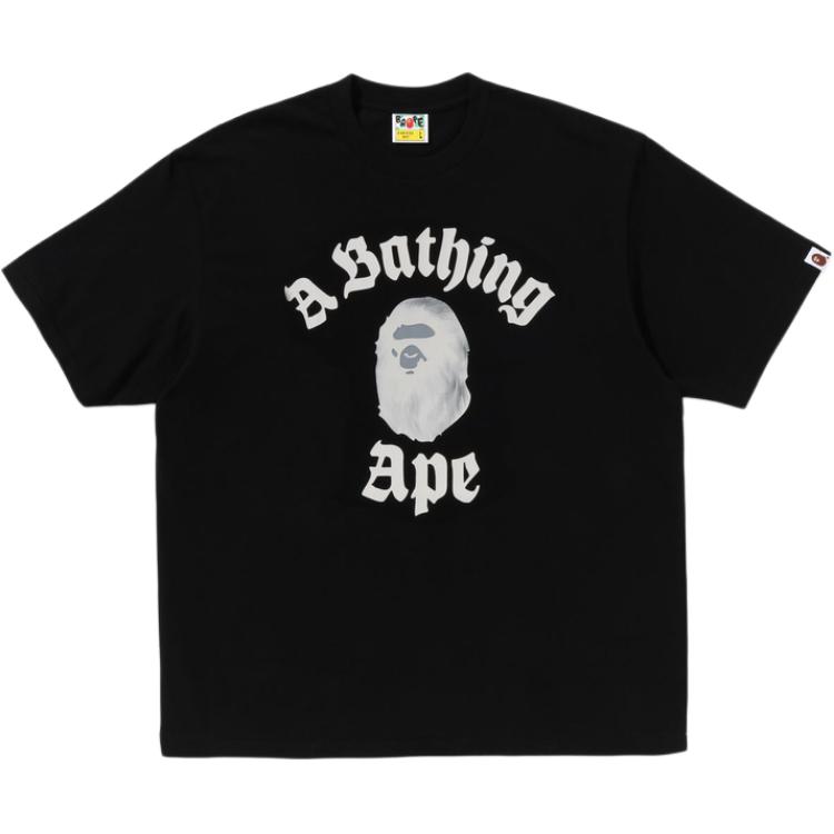 Футболка Ape head College style A BATHING APE, черный
Футболка Ape head College style A BATHING APE, черный