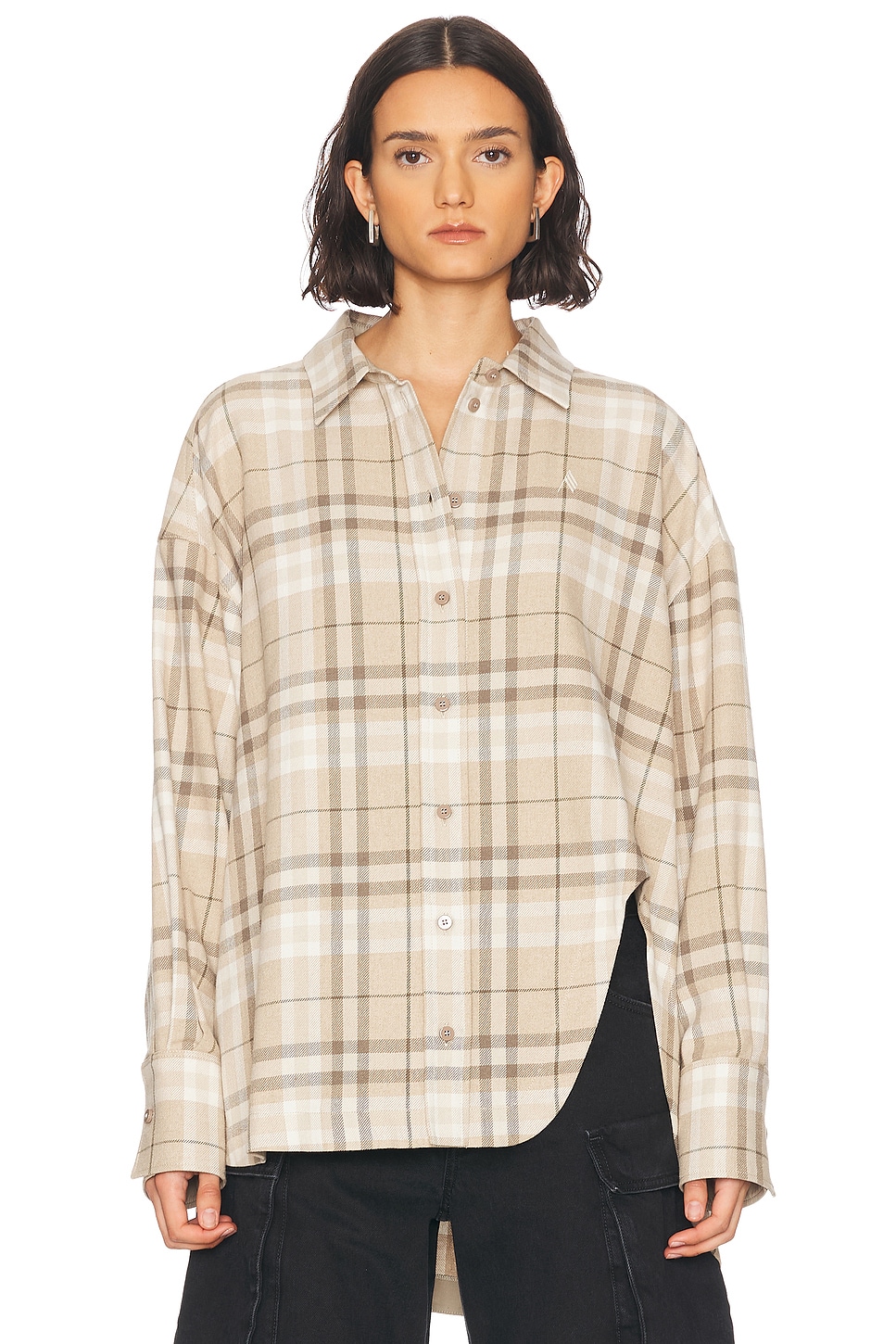 Рубашка на пуговицах The Attico, Beige
Рубашка на пуговицах The Attico, Beige