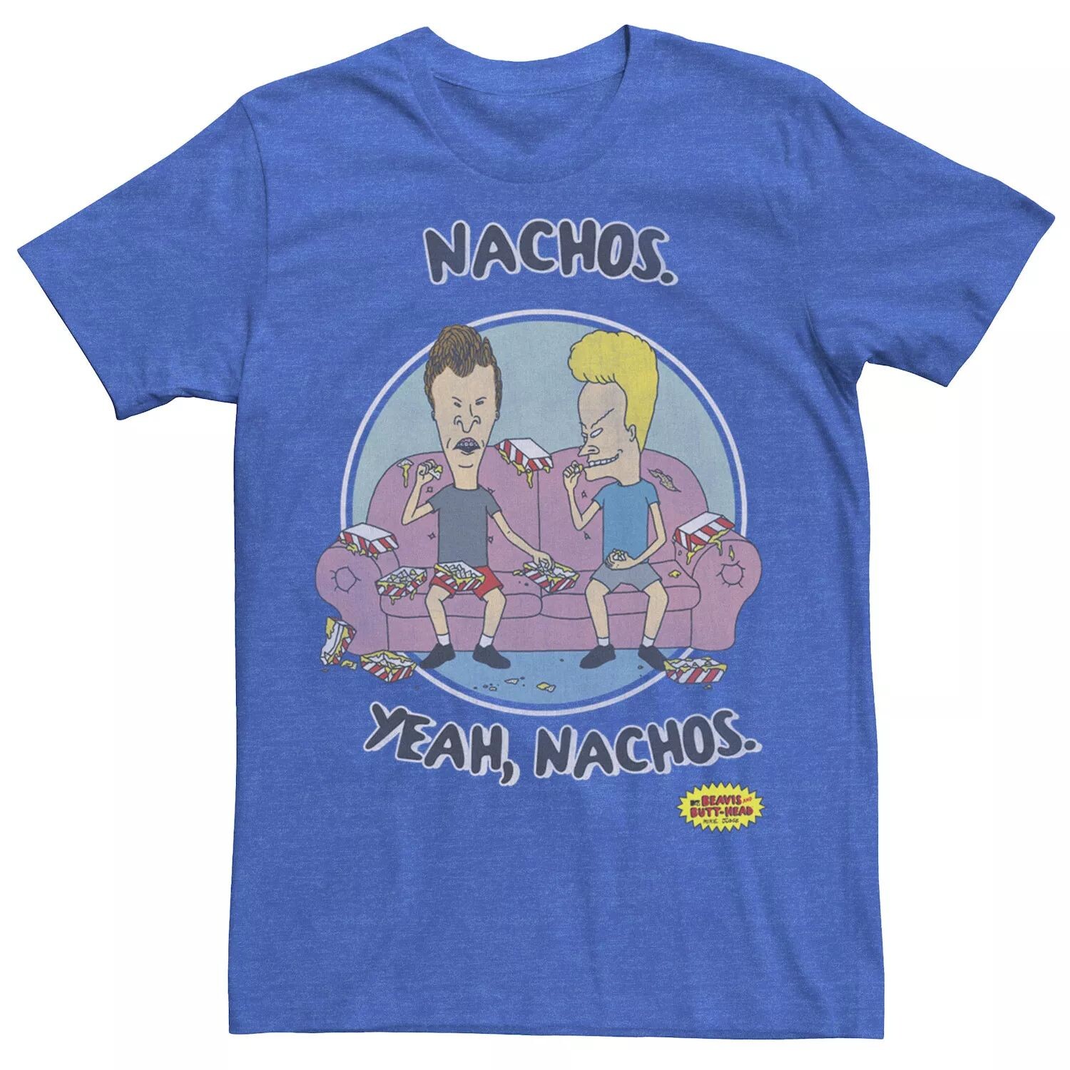 Мужская футболка Beavis And Butt-Head Nachos Yeah Nachos с портретом Licensed Character
Мужская футболка Beavis And Butt-Head Nachos Yeah Nachos с портретом Licensed Character