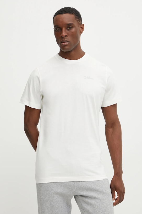 Хлопковая футболка Essential Jack Wolfskin, бежевый
Хлопковая футболка Essential Jack Wolfskin, бежевый