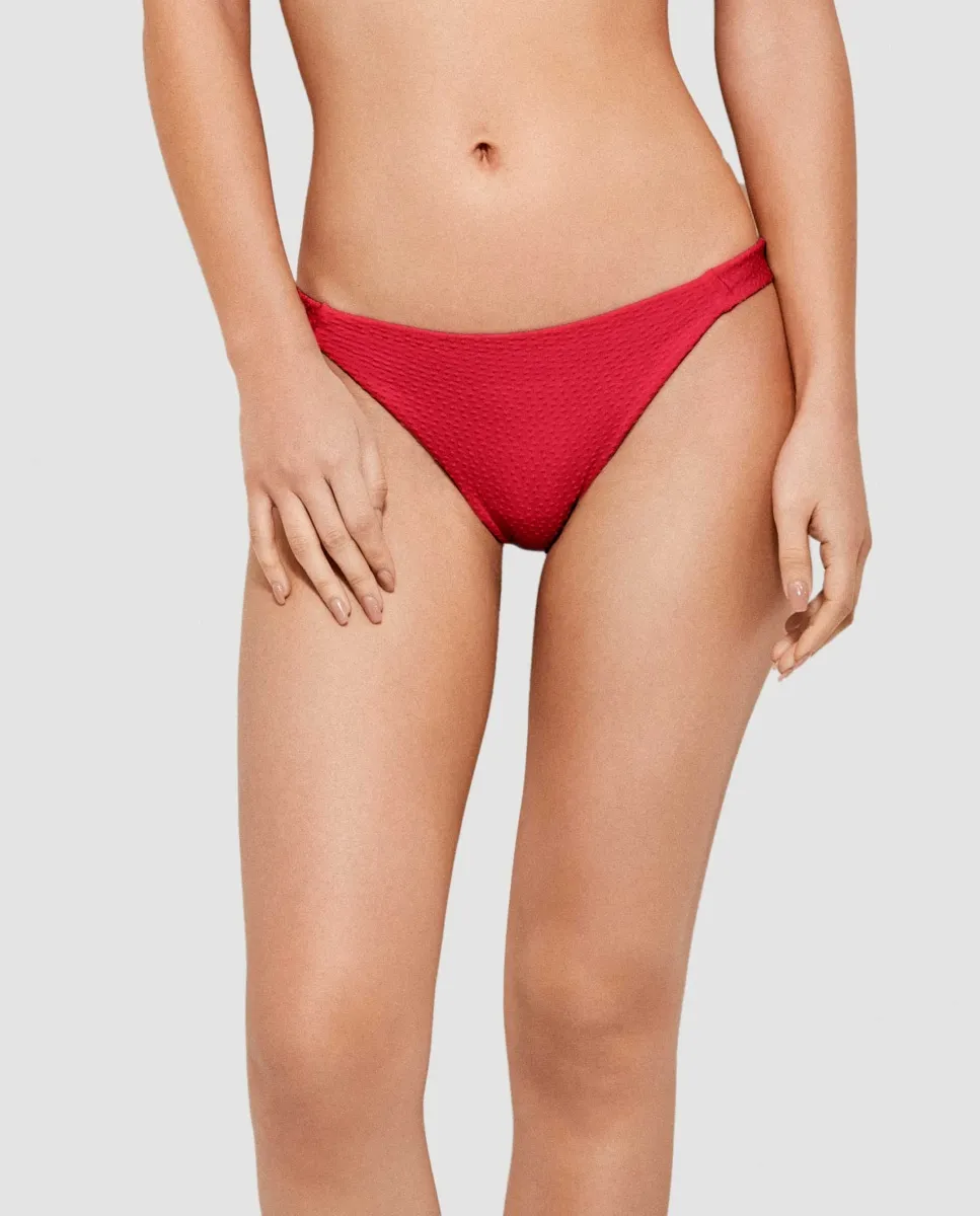 Классические плавки бикини из ткани в горошек Gisela, красный
Классические плавки бикини из ткани в горошек Gisela, красный