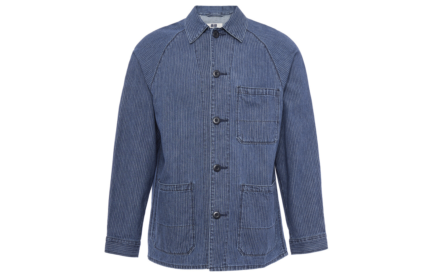 Куртка из смесового хлопка и льна Uniqlo Unisex, 65 синий
Куртка из смесового хлопка и льна Uniqlo Unisex, 65 синий