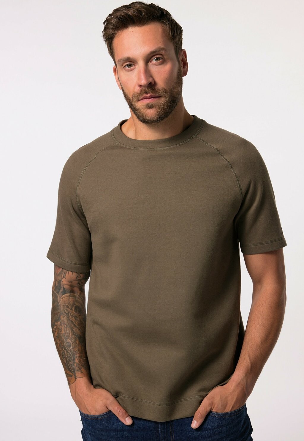 Базовая футболка JP1880, коричневый
Базовая футболка JP1880, коричневый