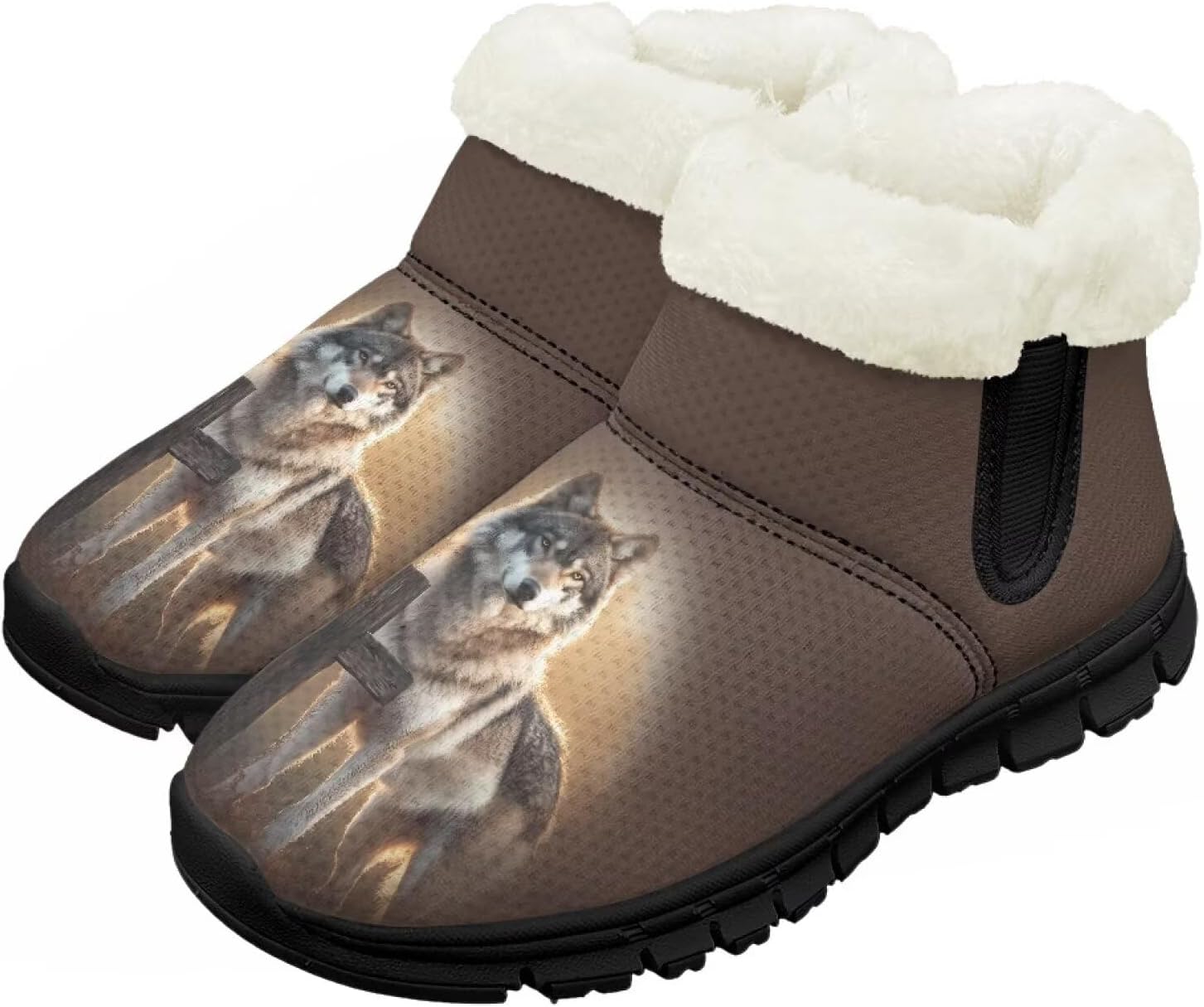 Детские водонепроницаемые зимние ботинки для снега - теплые, с меховой подкладкой для мальчиков и девочек (малыши/маленькие дети/старшие дети), черная подошва Pzuqiu, Wolf
Детские водонепроницаемые зимние ботинки для снега - теплые, с меховой подкладкой для мальчиков и девочек (малыши/маленькие дети/старшие дети), черная подошва Pzuqiu, Wolf