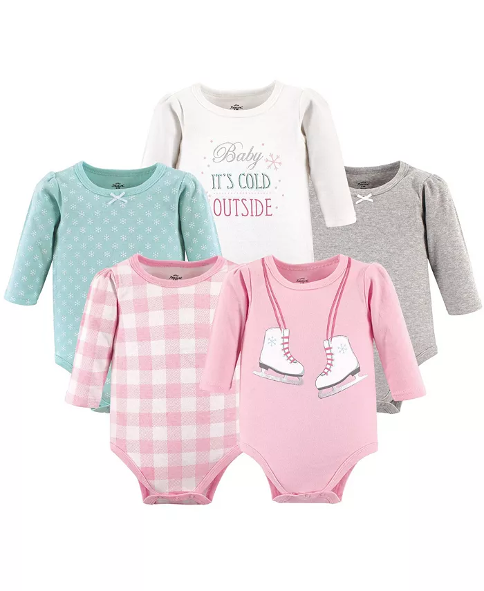 Боди для девочек Treasure, 5 шт., с длинными рукавами Little Treasure, розовый
Боди для девочек Treasure, 5 шт., с длинными рукавами Little Treasure, розовый