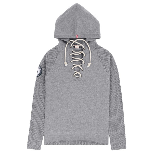 Женская вареная толстовка с капюшоном на шнуровке - свитер из мериносовой шерсти Amundsen Sports, серый
Женская вареная толстовка с капюшоном на шнуровке - свитер из мериносовой шерсти Amundsen Sports, серый