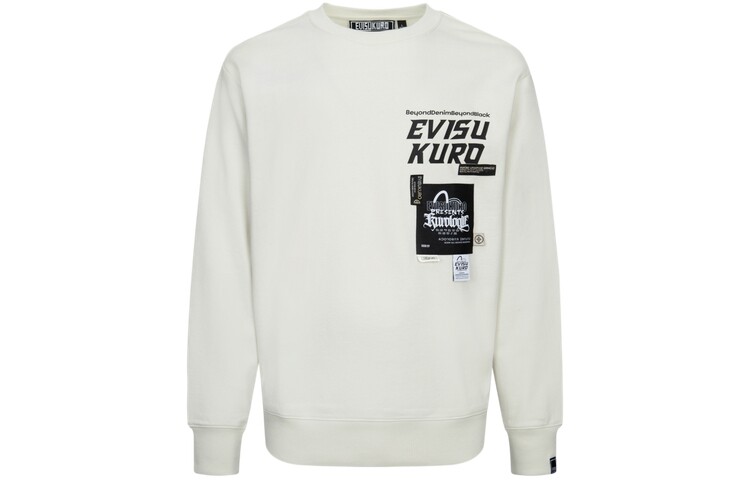 Толстовка мужская белая Evisu, белый
Толстовка мужская белая Evisu, белый