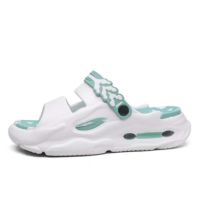 King Jinmai EVA устойчивые к истиранию слайдеры унисекс белые, цвет White
King Jinmai EVA устойчивые к истиранию слайдеры унисекс белые, цвет White