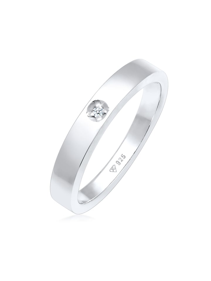 Elli DIAMONDS Обручальное кольцо из серебра 925 пробы белого цвета
Elli DIAMONDS Обручальное кольцо из серебра 925 пробы белого цвета