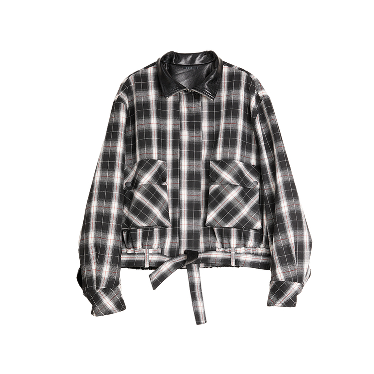 ELLE Короткое пальто женское черно-белое с лацканами утепленное
ELLE Короткое пальто женское черно-белое с лацканами утепленное