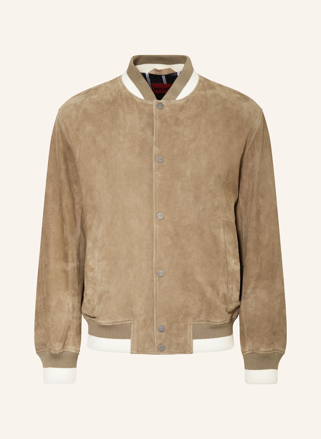 Кожаная куртка ледам Hugo, коричневый
Кожаная куртка ледам Hugo, коричневый