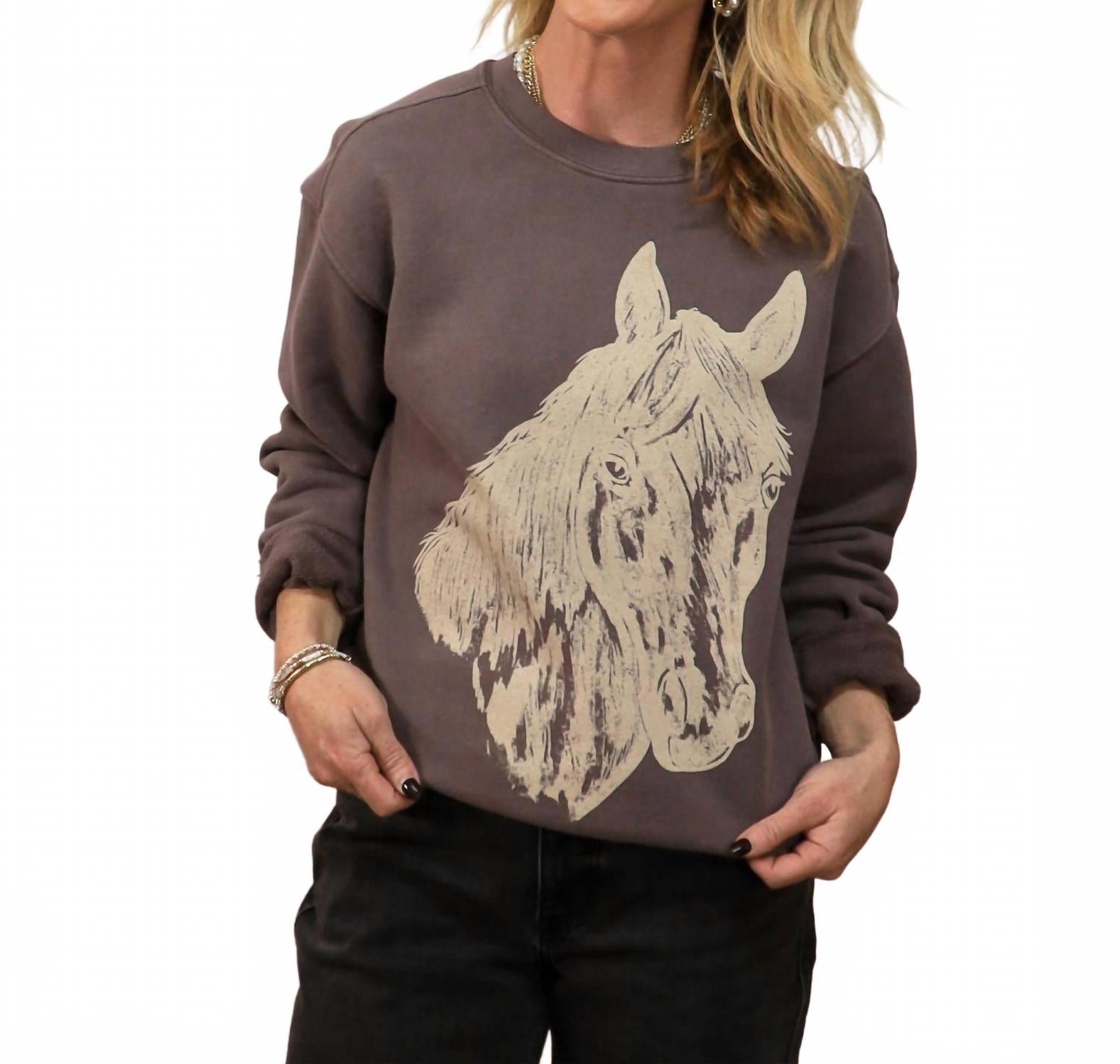 People of Leisure Свитшот Stallion с круглым вырезом, цвет выцветший серый
People of Leisure Свитшот Stallion с круглым вырезом, цвет выцветший серый