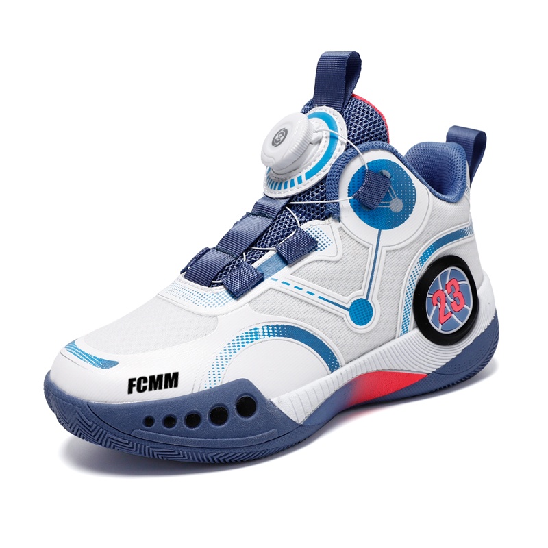 Противоскользящие и дышащие баскетбольные кроссовки средней высоты для детей FCMM, синий
Противоскользящие и дышащие баскетбольные кроссовки средней высоты для детей FCMM, синий