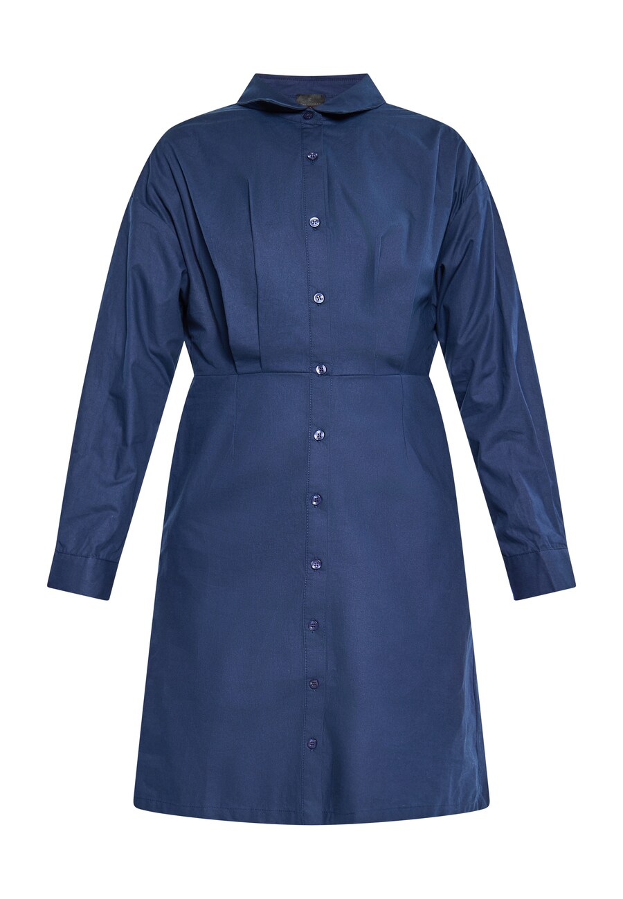 Платье-рубашка DreiMaster Klassik, морской синий 
Платье-рубашка DreiMaster Klassik, морской синий